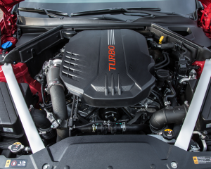 Kia Stinger Red Details  (26)